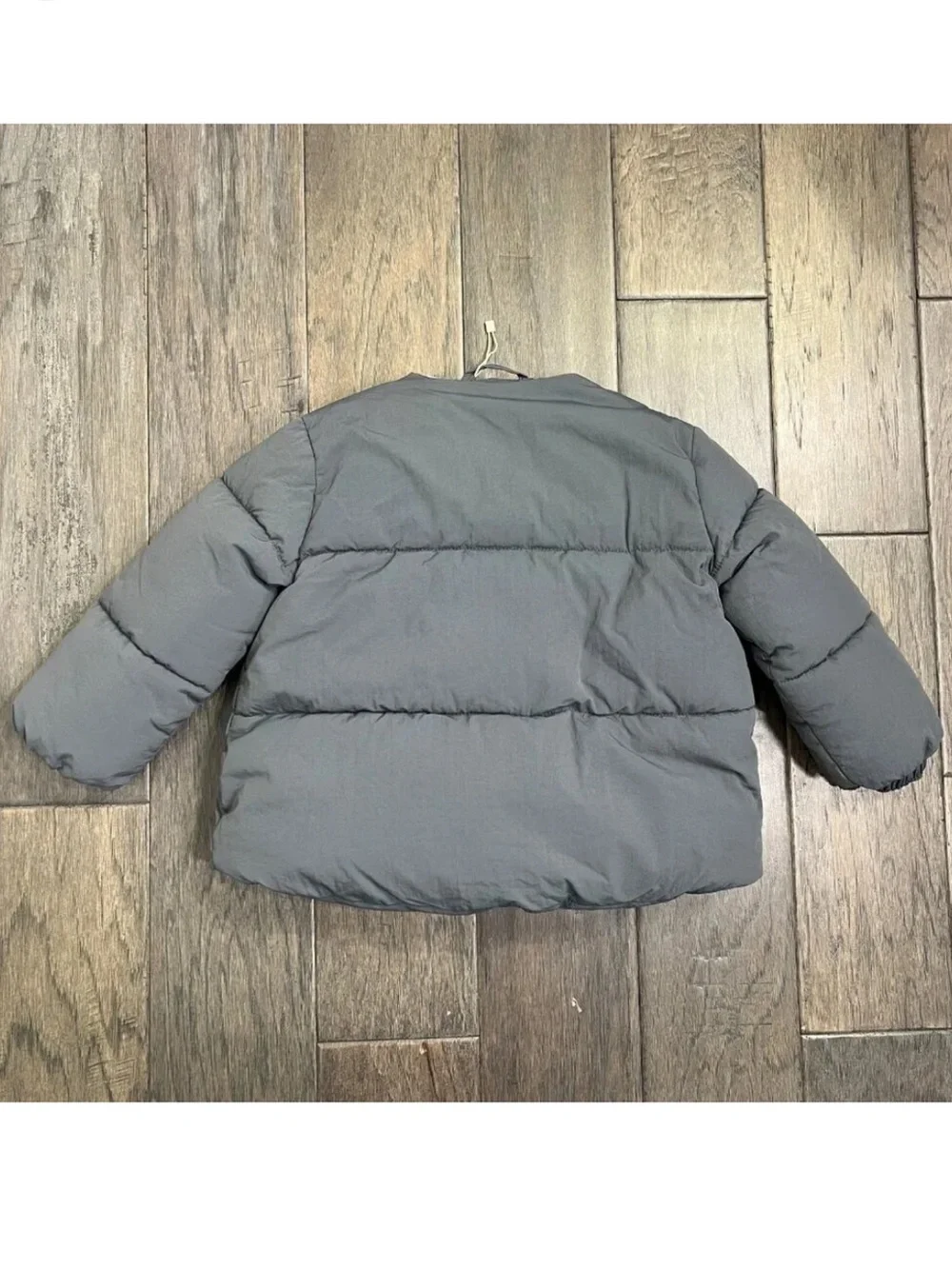Zara NWOT Wrap Front Puffer Jacket